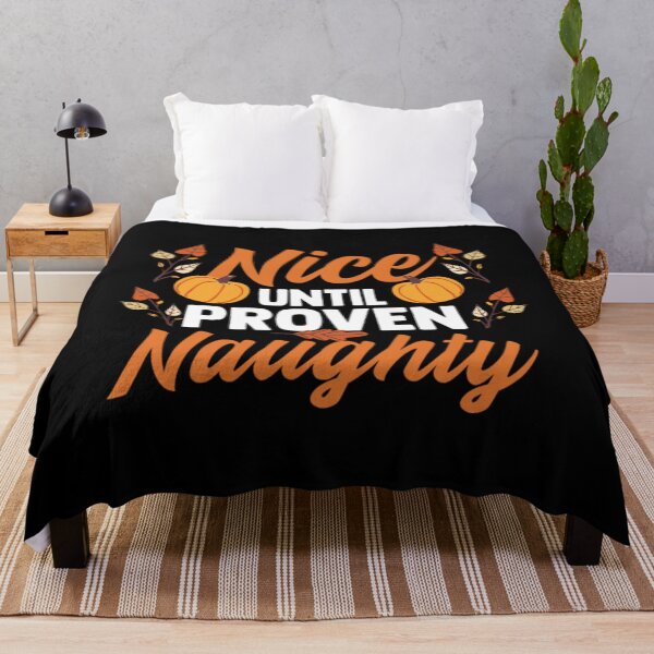 Item preview, Nice Until Proven Naughty Winter Squash Pumpkins	 designed and sold by hmekrgulv85.
