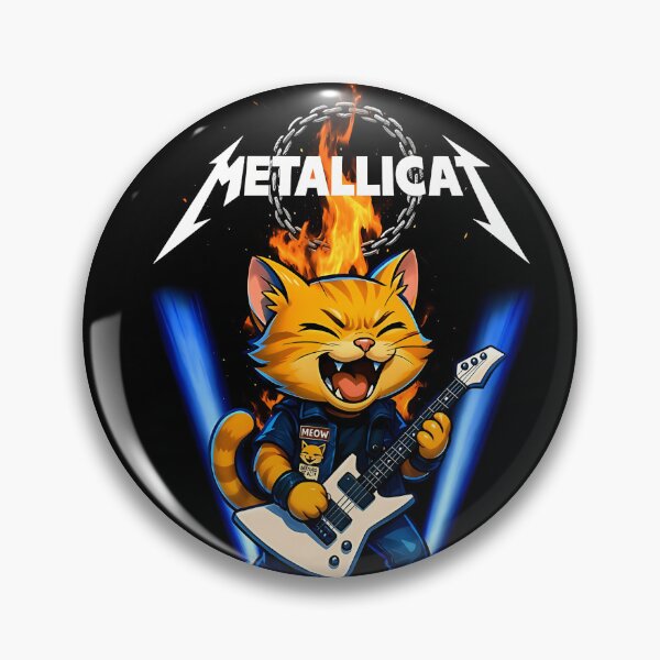 Item preview, Metallicat  Whiskers Riffs And Rebellion. designed and sold by Nazihokshi.
