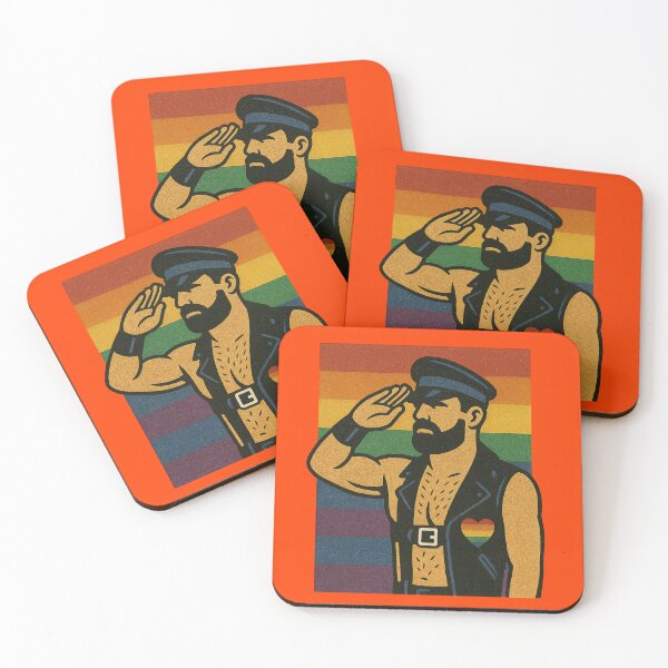 Item preview, LGBT gay leatherman Pride  designed and sold by JETSETPRIDE.