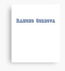 Rancho Cordova Canvas Print