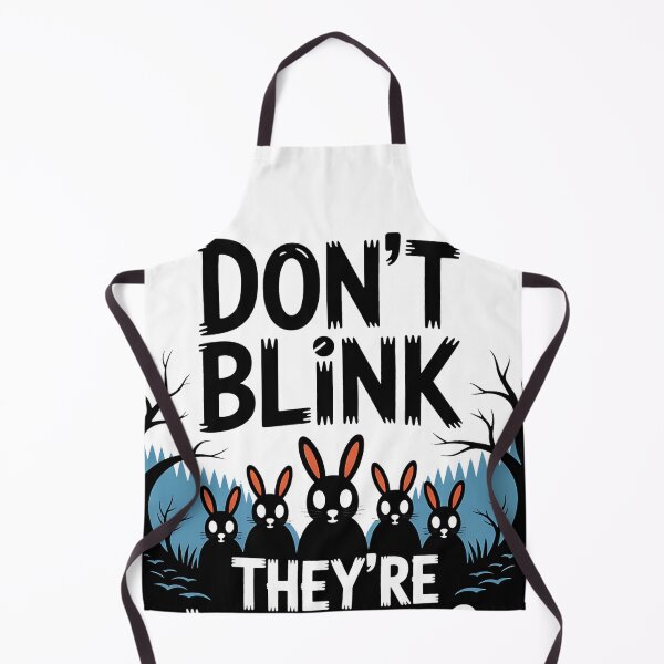 Item preview, Don’t Blink Creepy Rabbits designed and sold by sandrahofer-art.