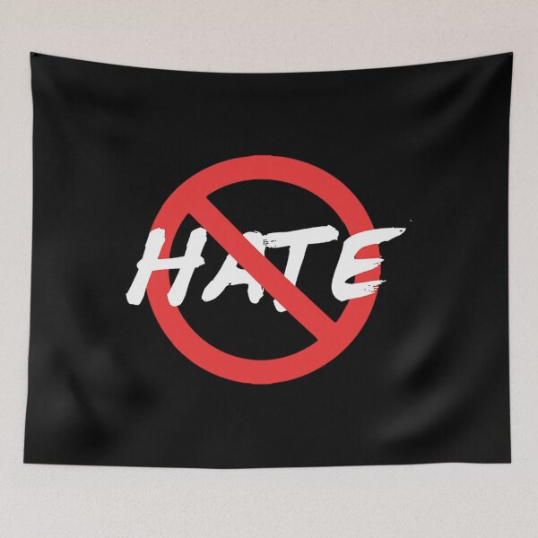 Item preview, no hate zone antihate no discrimination noirty designs transparent	 designed and sold by uyepjxyogo55.