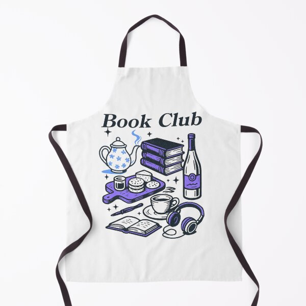Item preview, Book Club – Cozy Reading Night Wine & Tea Book Lover Design Purple  designed and sold by SirensSageStone.