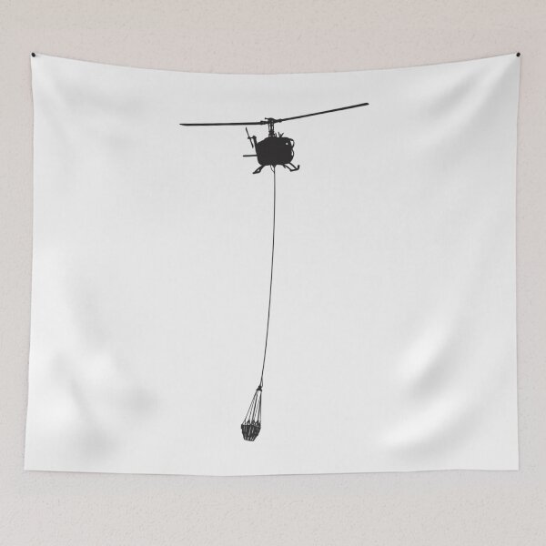 Item preview, Bell 205 Huey Helicopter with Water Bucket  	 designed and sold by rjiduehzmy5.