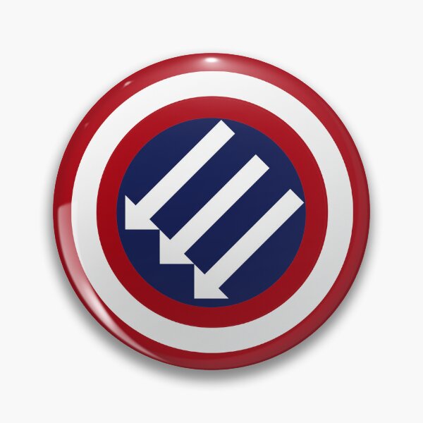 Item preview, American Iron Front - The Three Arrows - Anti Fascist - America against Fascism designed and sold by Thelittlelord.