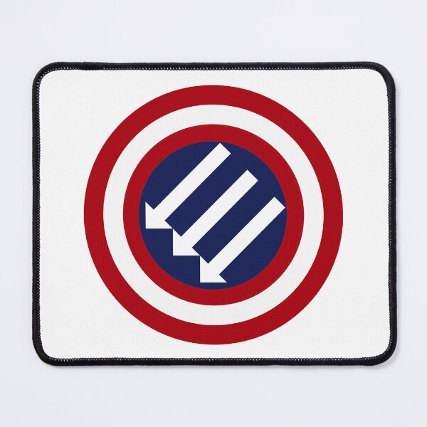 Item preview, American Iron Front - The Three Arrows - Anti Fascist - America against Fascism designed and sold by Thelittlelord.
