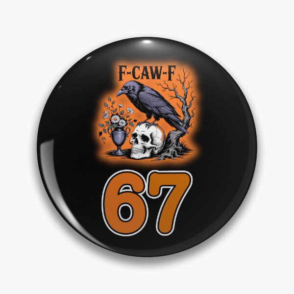 Item preview, F Caw F Chicken Halloween  designed and sold by WoodburyLake.