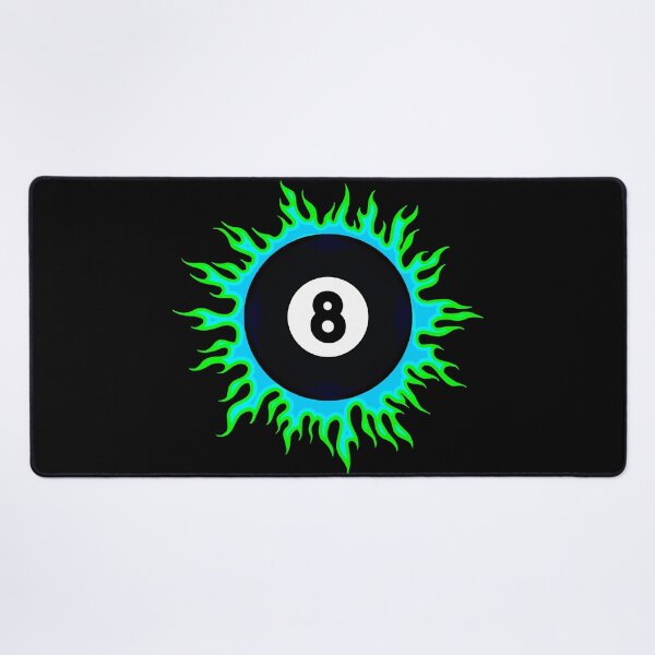 Item preview, Green on Blue 8-Ball Sunburst designed and sold by Dawne's Designs.