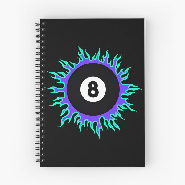 Artikelvorschau, Grün auf Lila 8-Ball Sunburst entworfen und verkauft von Dawne's Designs.