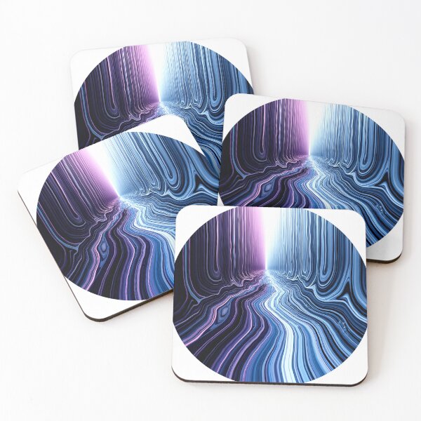 Item preview, 4 color wave abstract colorful design designed and sold by SmashingDeals.