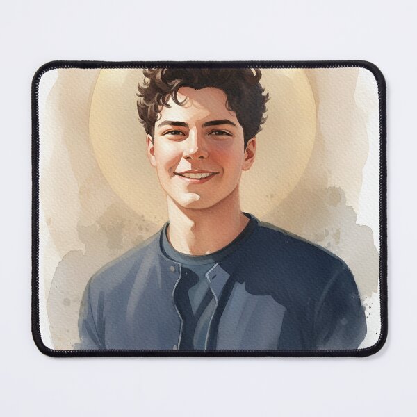 Item preview, Saint Carlo Acutis, Millennial Saint, Watercolor portrait designed and sold by VarnaChitra.