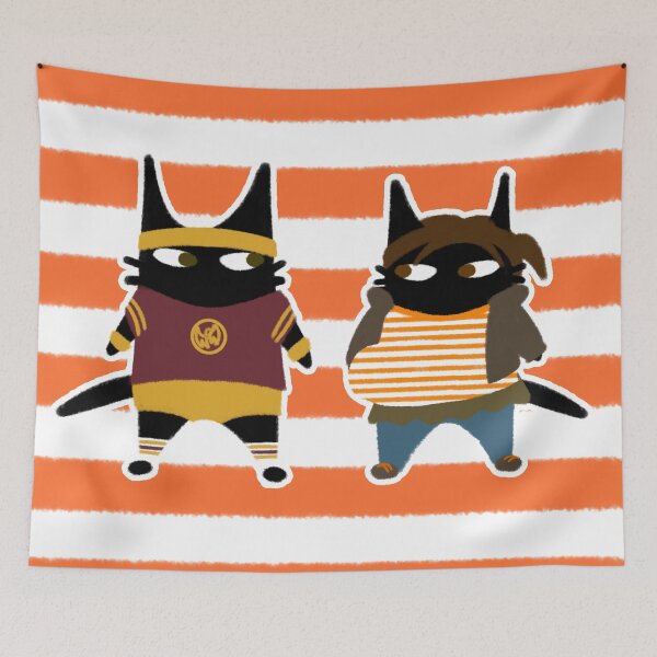 Item preview, furtoon series: juno and bleeker juno movie paulie bleeker as cats designed and sold by Kyna Arts.