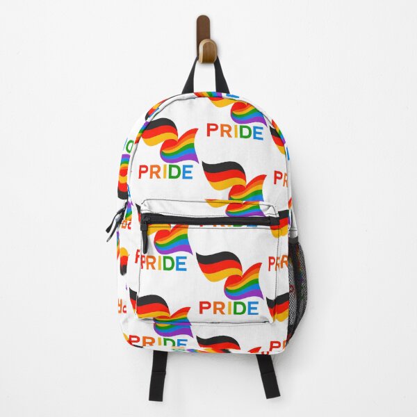 Item preview, LGBT Gay pride Rainbow flag Germany designed and sold by JETSETPRIDE.