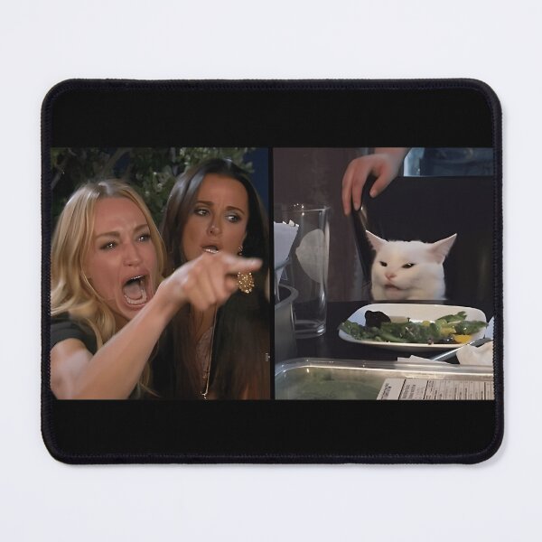 Item preview, Woman Yelling At Cat Meme designed and sold by Poojahardwaj.