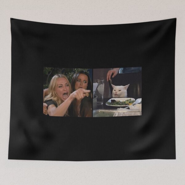 Item preview, Woman Yelling At Cat Meme designed and sold by Poojahardwaj.