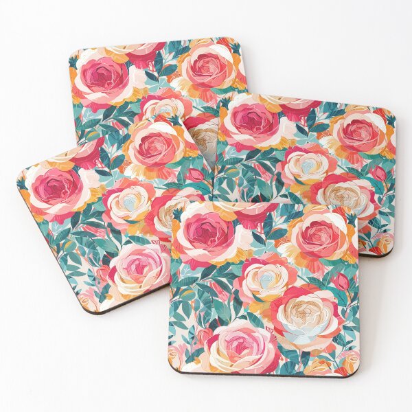 Item preview, Abstract Rose Painting designed and sold by CoolPixels.