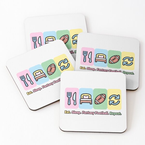 Item preview, Playful Pastel Blocks of Football Manager Life designed and sold by SplashTastic.