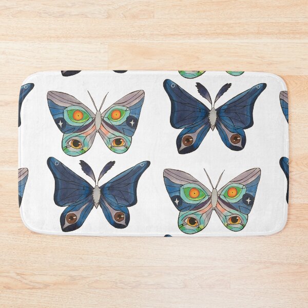 Item preview, Triple Eyes and Purple Moth designed and sold by fern.prints.