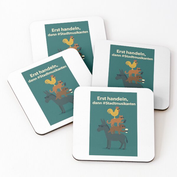 Item preview, Bremen Town Musicians designed and sold by MiauCatWork.