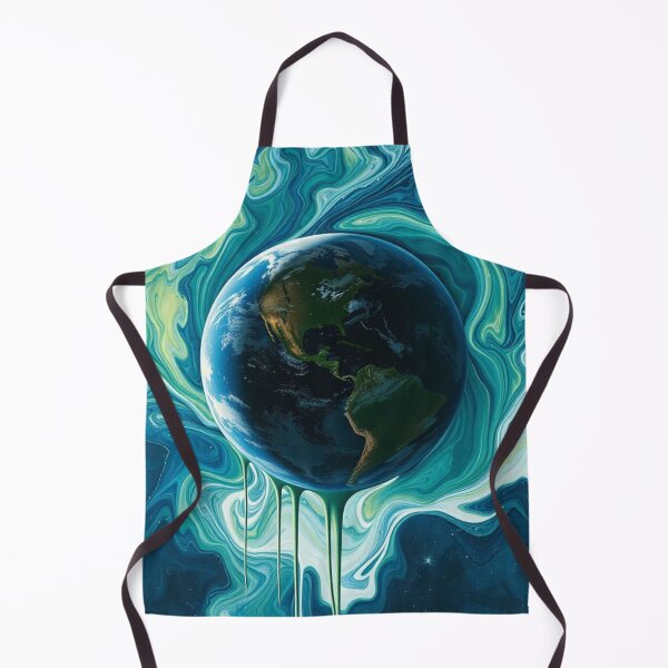 Item preview, Earth Drip Marble Planet  designed and sold by djfMerch.