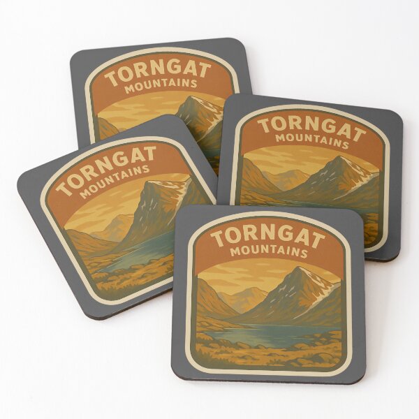 Item preview, Vintage Canadian National Park Prints: Torngat Mountains designed and sold by PinUpPizzazz.