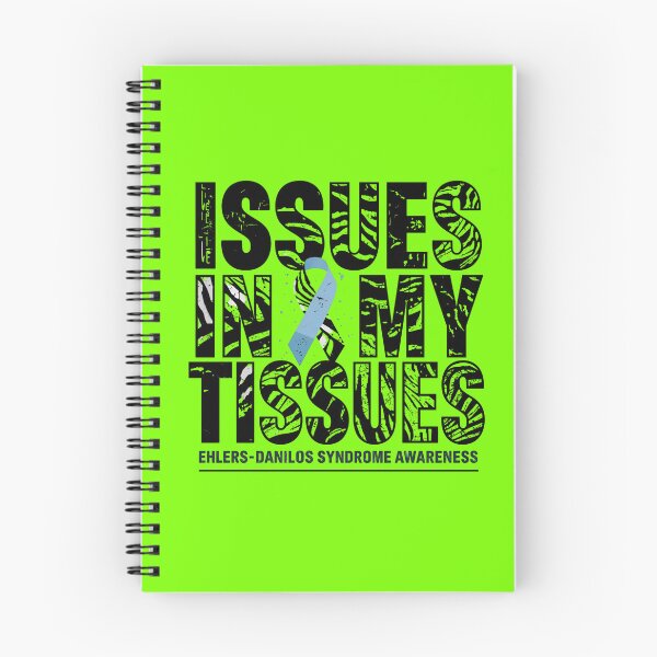 Item preview, Issues in My Tissues | Ehlers Danlos Syndrome Awareness Support Ribbon designed and sold by Lunaria Arts.