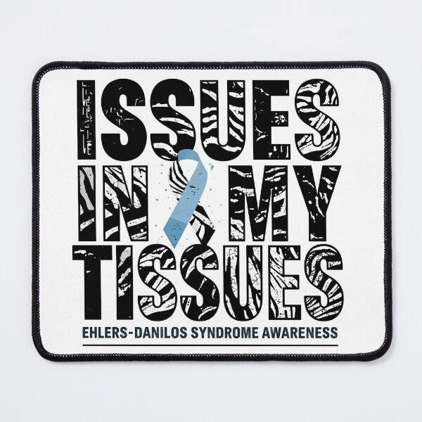 Item preview, Issues in My Tissues | Ehlers Danlos Syndrome Awareness Support Ribbon designed and sold by Lunaria Arts.