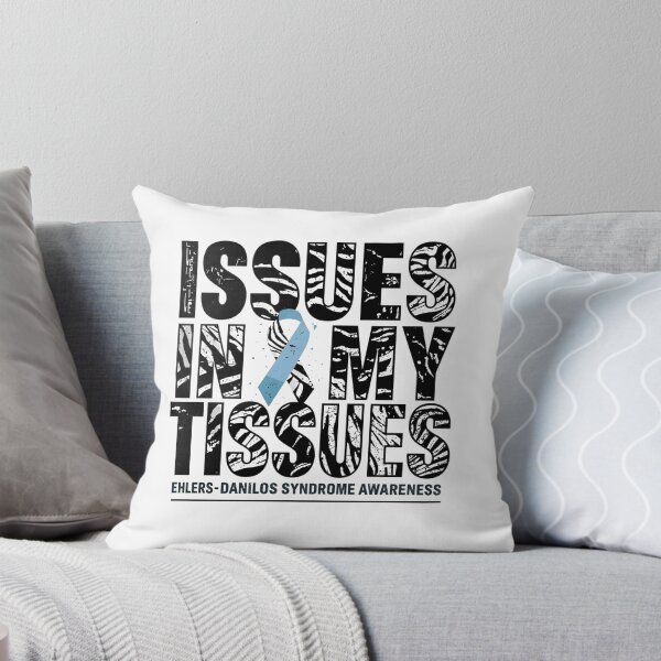 Item preview, Issues in My Tissues | Ehlers Danlos Syndrome Awareness Support Ribbon designed and sold by Lunaria Arts.
