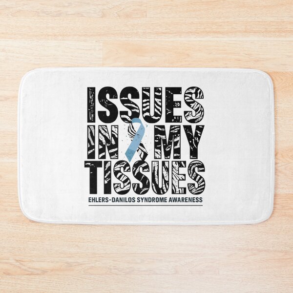 Item preview, Issues in My Tissues | Ehlers Danlos Syndrome Awareness Support Ribbon designed and sold by Lunaria Arts.