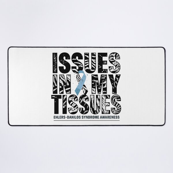 Item preview, Issues in My Tissues | Ehlers Danlos Syndrome Awareness Support Ribbon designed and sold by Lunaria Arts.