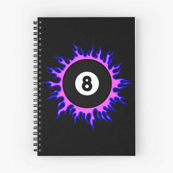 Artikelvorschau, Blau auf Pink 8-Ball Sunburst entworfen und verkauft von Dawne's Designs.