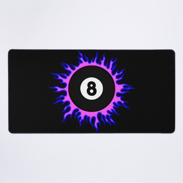Item preview, Blue on Pink 8-Ball Sunburst designed and sold by Dawne's Designs.