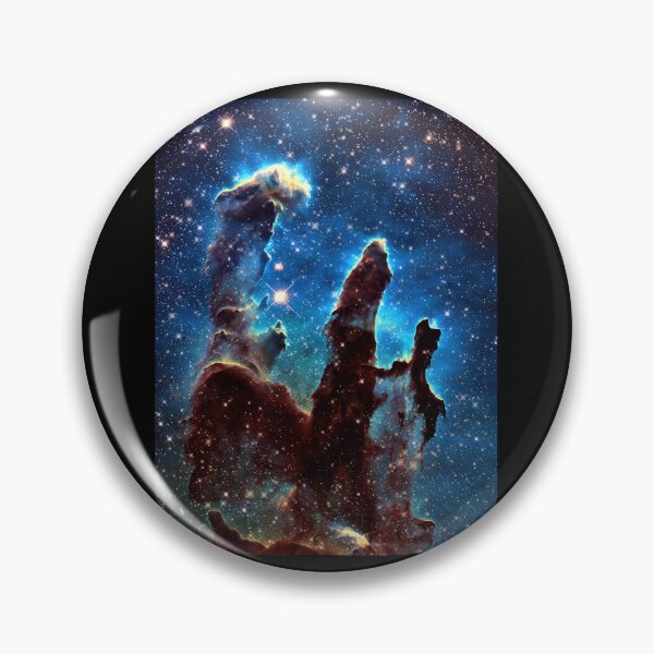 Item preview, The Pillars Of Creation Combining Infrared And Visible Light Hubble Images From Nasa. Classic T-Shir	 designed and sold by difgemzav22.