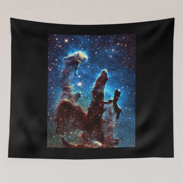Item preview, The Pillars Of Creation Combining Infrared And Visible Light Hubble Images From Nasa. Classic T-Shir	 designed and sold by difgemzav22.