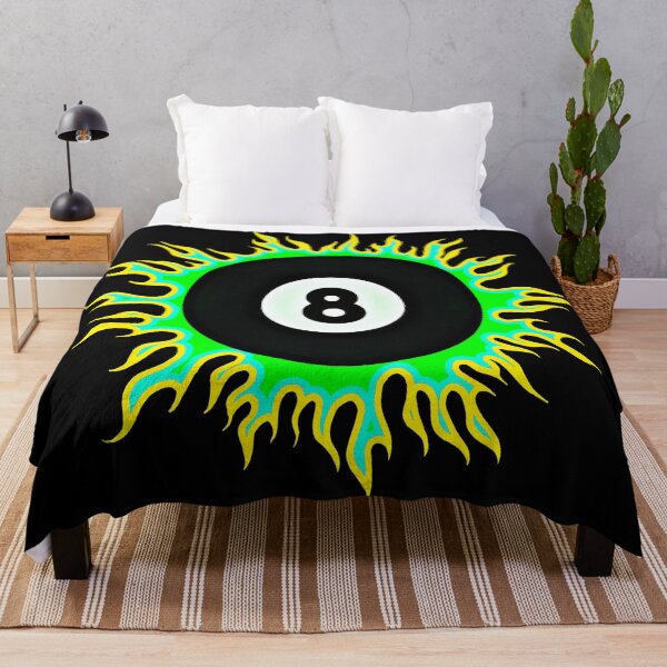 Item preview, Yellow on Green 8-Ball Sunburst designed and sold by Dawne's Designs.
