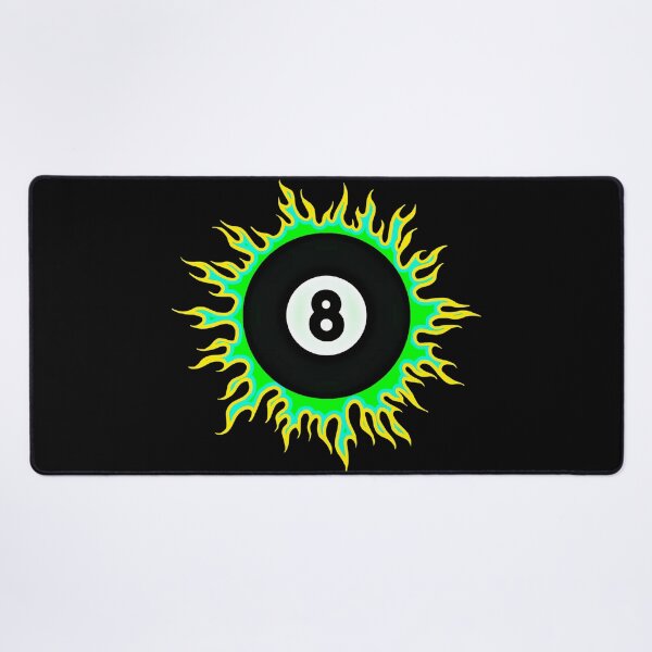 Item preview, Yellow on Green 8-Ball Sunburst designed and sold by Dawne's Designs.