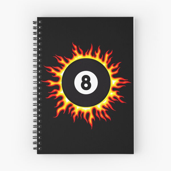 Artikelvorschau, Rot auf Gelb 8-Ball Sunburst entworfen und verkauft von Dawne's Designs.