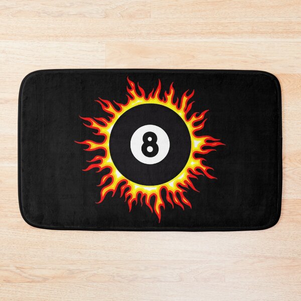 Item preview, Red on Yellow 8-Ball Sunburst designed and sold by Dawne's Designs.