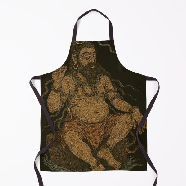 Item preview, Lord Shiva Painting – Abstract Hindu God Art Wall Decor designed and sold by KARTICK DUTTA.