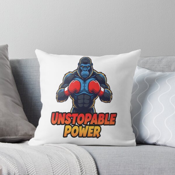 Item preview, Unstoppable Gorilla Boxing Power T-Shirt designed and sold by Orvynstyle.