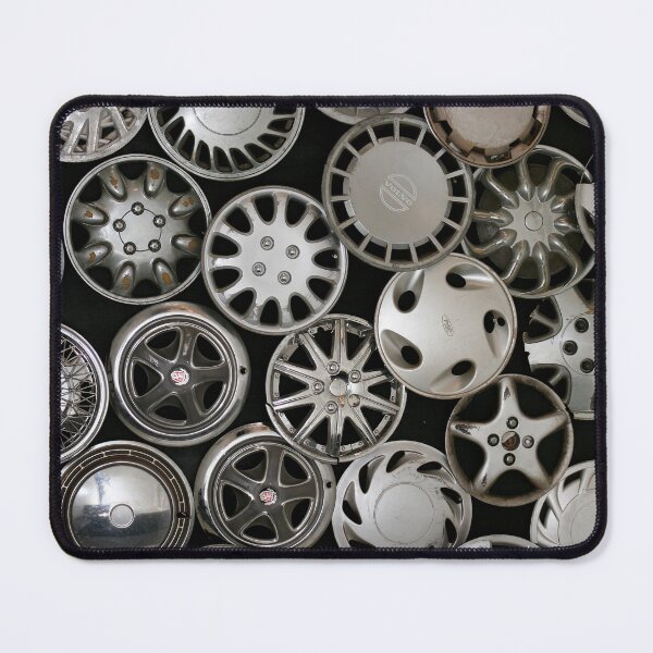 Item preview, shiny silver hubcaps designed and sold by Drwatson349.