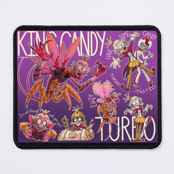 Item preview, King Candy Wreck it Ralph fan art designed and sold by DrawingIsToHard.