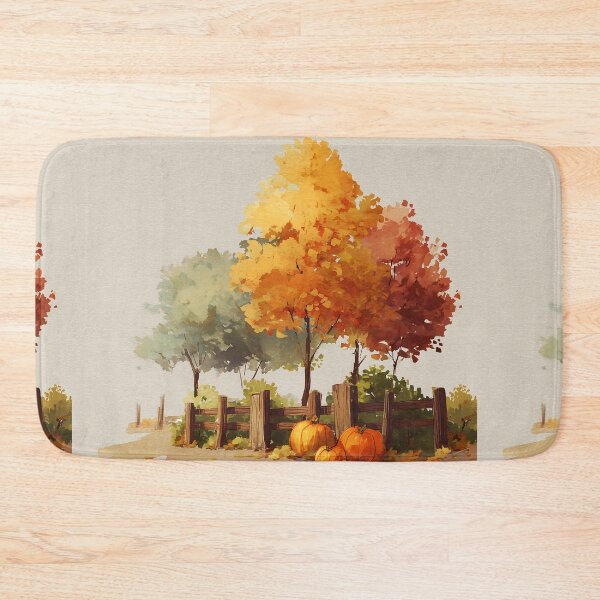 Item preview, Autumn's Golden Fence, October's Welcome designed and sold by Artania21.