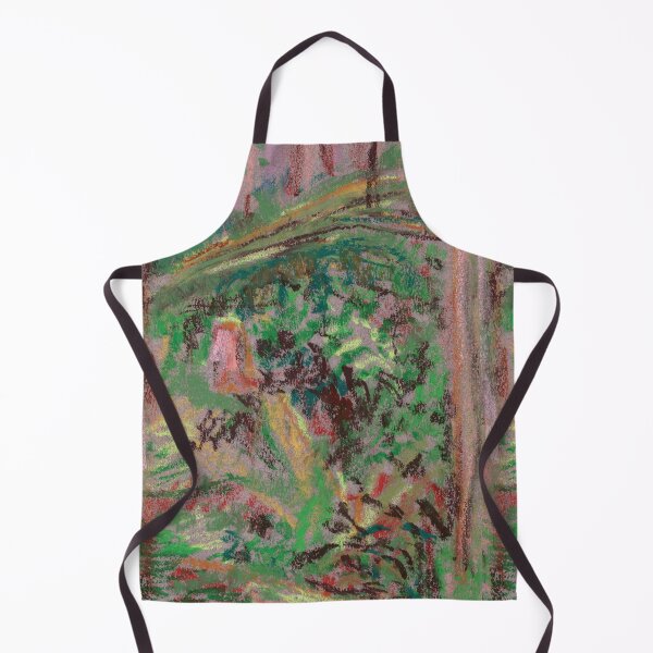 Item preview, Old Growth forest scene pastel painting designed and sold by umasharda.