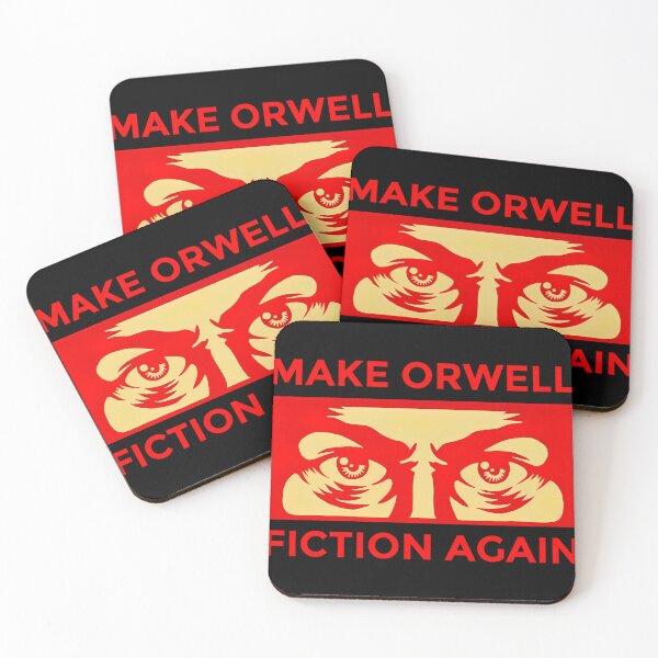 Item preview,  Make Orwell Fiction Again designed and sold by MaaritWestman.