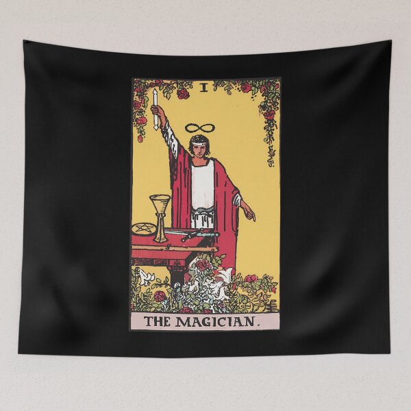 Item preview, The Magician Tarot Card Rider Waite   	 designed and sold by sfnujbco75.