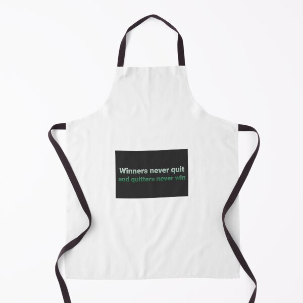 Item preview, Winners never quit and quitters never win designed and sold by RedOrangeTulip.