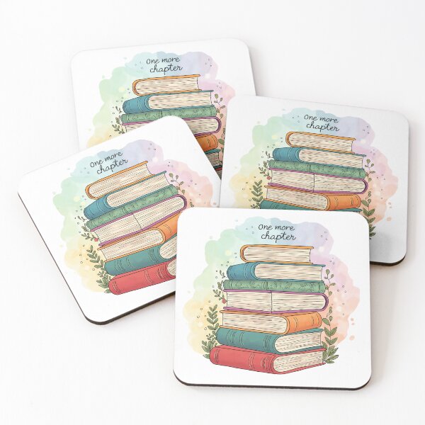 Item preview, One More Chapter - Stack of Books designed and sold by PinFlick.