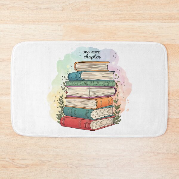 Item preview, One More Chapter - Stack of Books designed and sold by PinFlick.