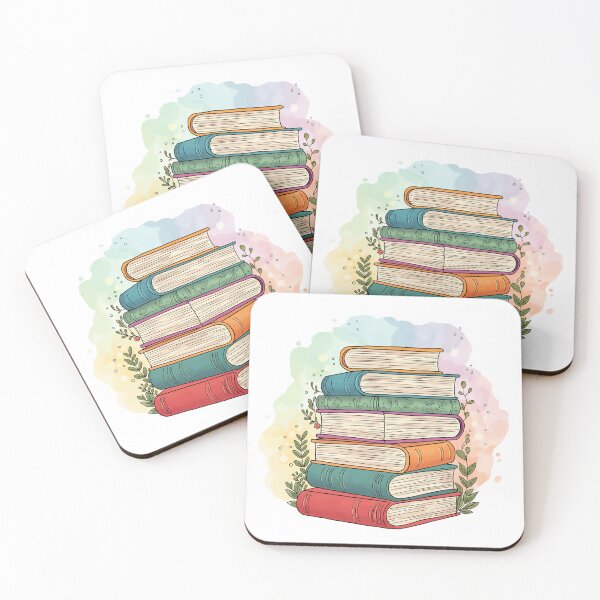 Item preview, One More Chapter - Stack of Books designed and sold by PinFlick.